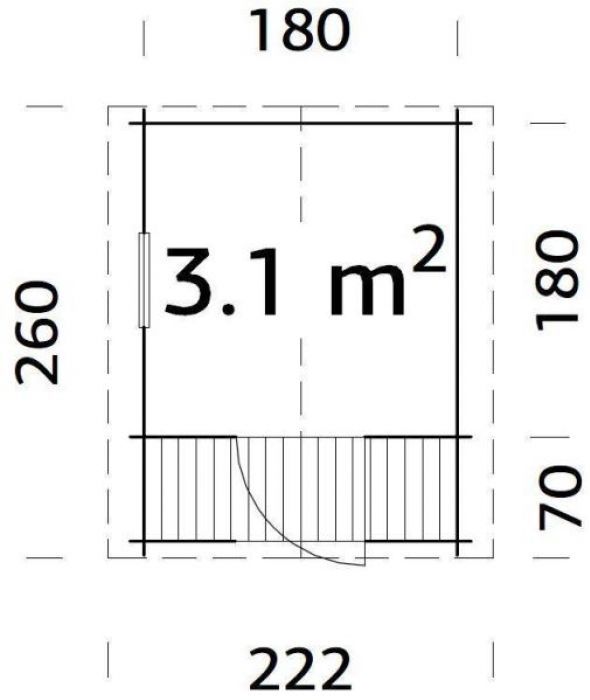 Dětský domek Stina