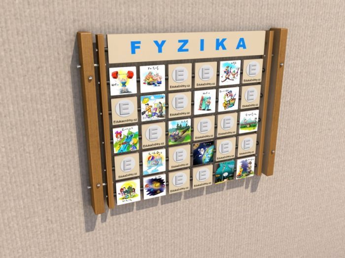 Edukační panel - Fyzika