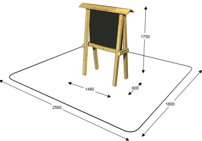 Kreslící tabule malá