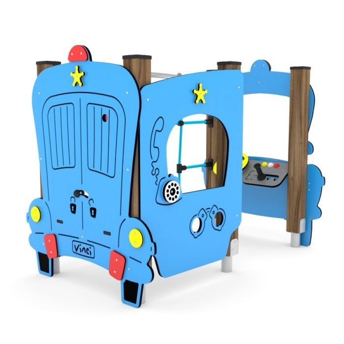 MINIwooden - policejní auto