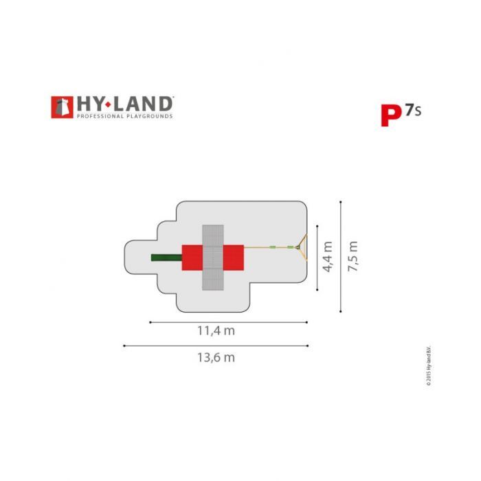 Hyland 7s se skluzavkou a houpačkami