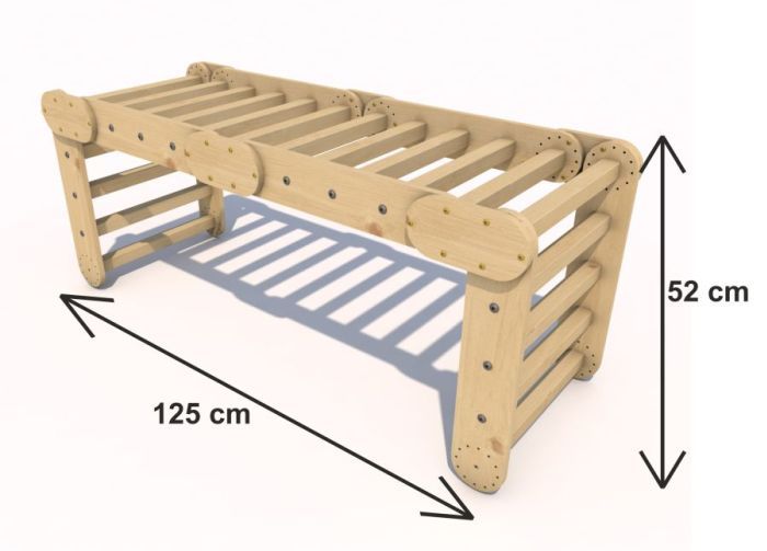 Montessori Piklerové trojúhelník 4 díly