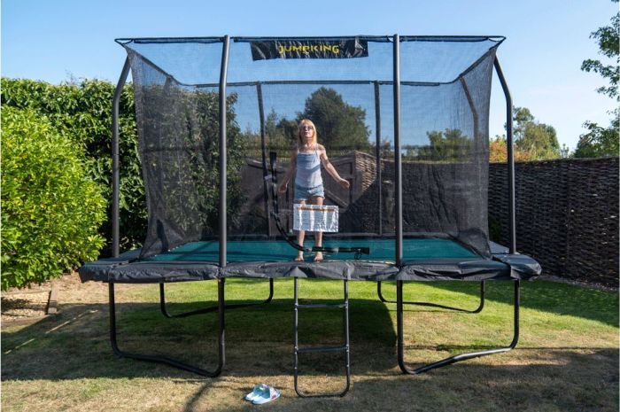 Trampolína JumpKing RECTANGULAR DELUXE 2,44 x 3,66 m